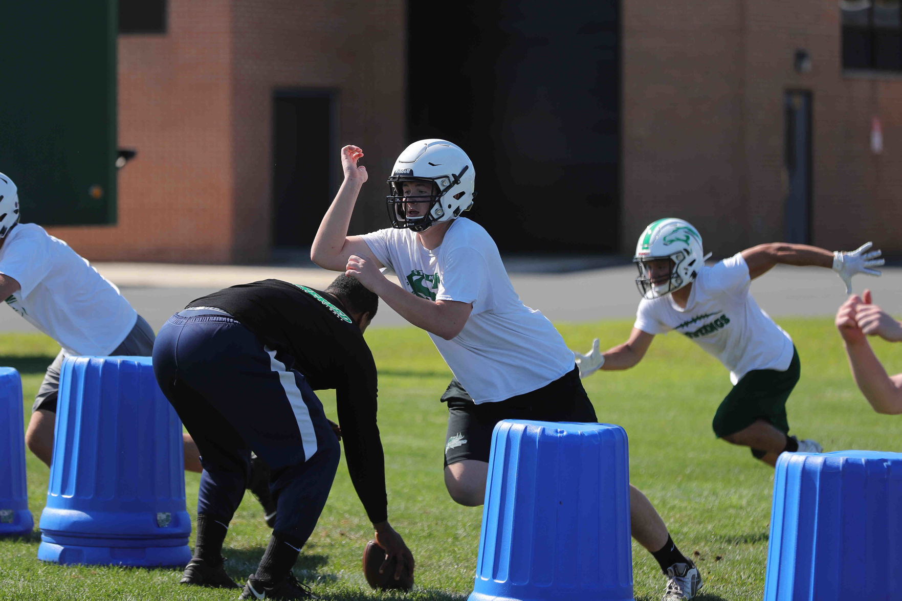 Mainland Football Practice